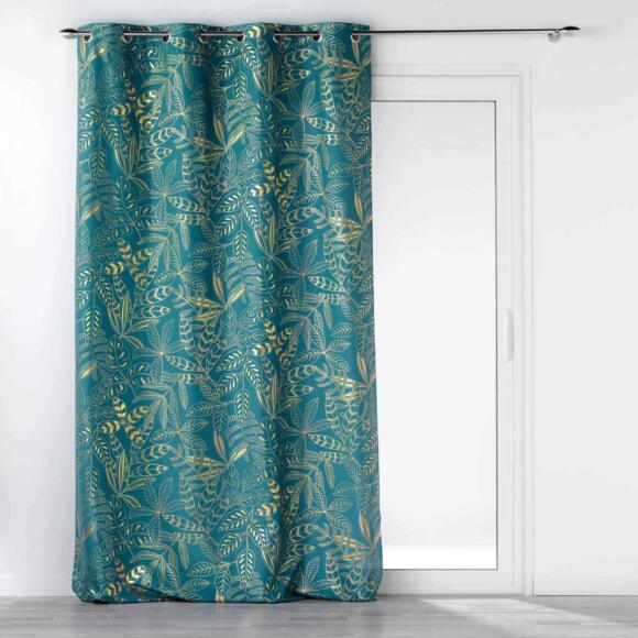 Vorhang (140 x 280 cm) Belflor Smaragdgrün 3