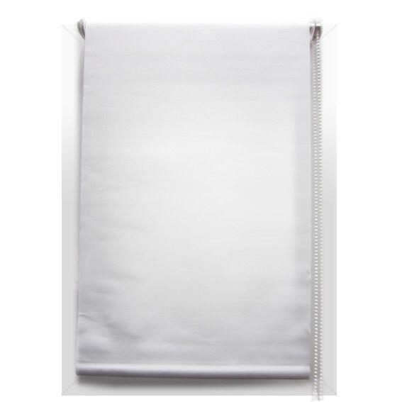 Estor enrollable semi opaco (60 xAL 180 cm) Liso Blanco 3
