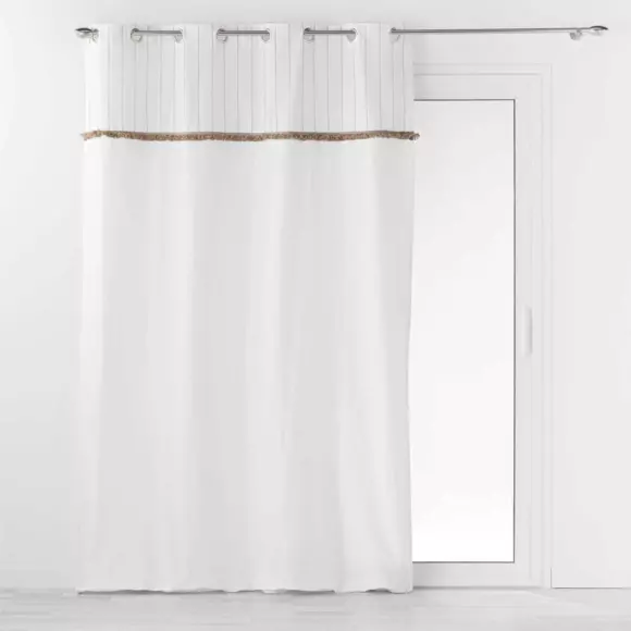 Cortina semi opaca (140 x 240 cm) Alizée Crudo 3