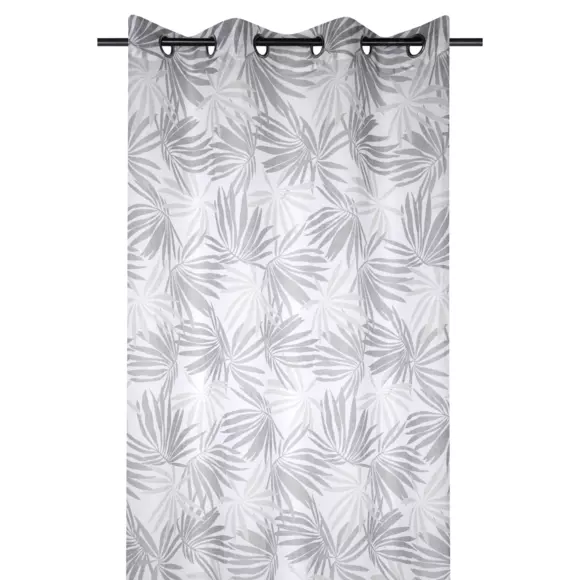 Visillo (140 x 260 cm) Milfolia Gris 3