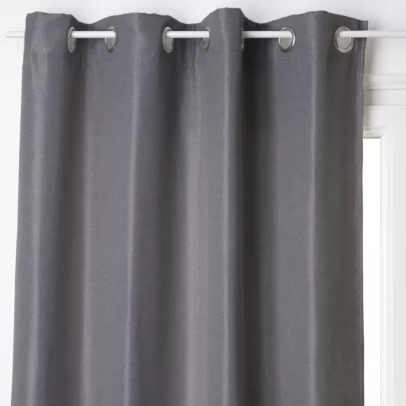 Rideau occultant (140 x H260) Elena Gris foncé 3