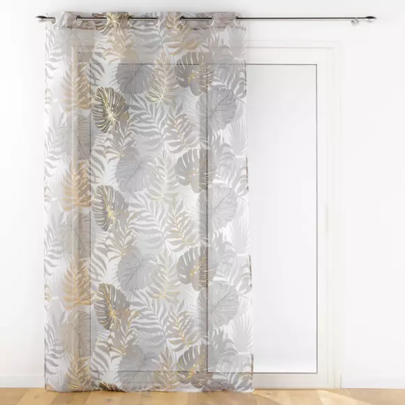 Visillo (140 x 280 cm) Mogador Gris 3