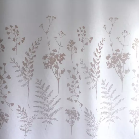 Voilage (140 x 240 cm) Herbier Blanc 3