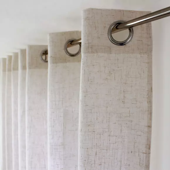 Cortina semi opaca (140 x 240 cm) Eva Beige 2