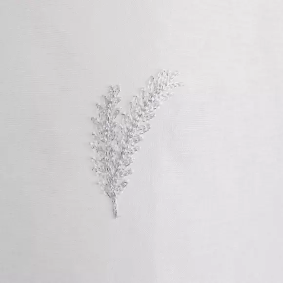 Juego de visillos (60 x 120 cm) Calisson Blanco