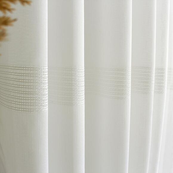 Tenda trasparente  (140 x 240 cm) Mia Avorio 2
