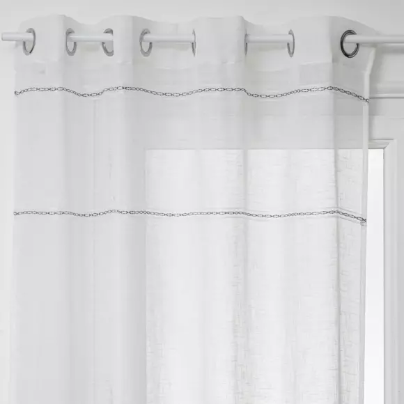 Visillo (140 x 240 cm) Indi Blanco 3
