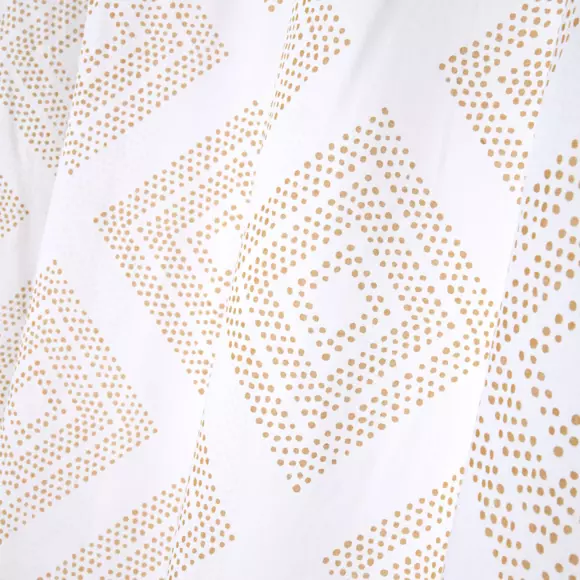 Visillo (140 x 260 cm) Adama Amarillo mostaza 2