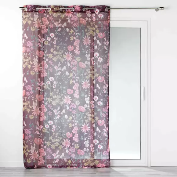 Voilage (140 x 240 cm) Florabella Violet prune 3
