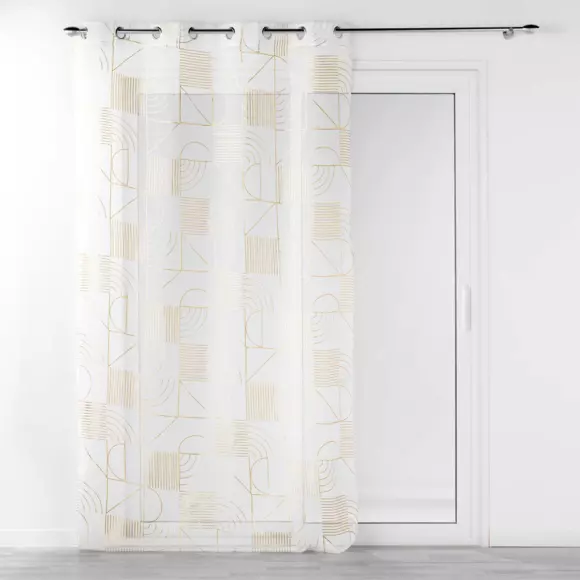 Visillo (140 x 280 cm) Lineor Blanco 3