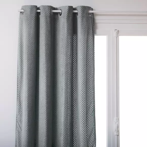 Rideau (140 x 260 cm) Carro Gris clair 2