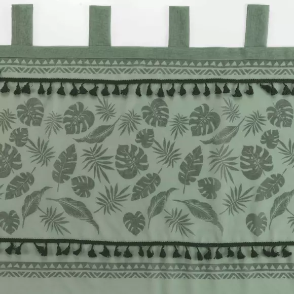 Visillo (140 x 240 cm) Milagreen Verde 3