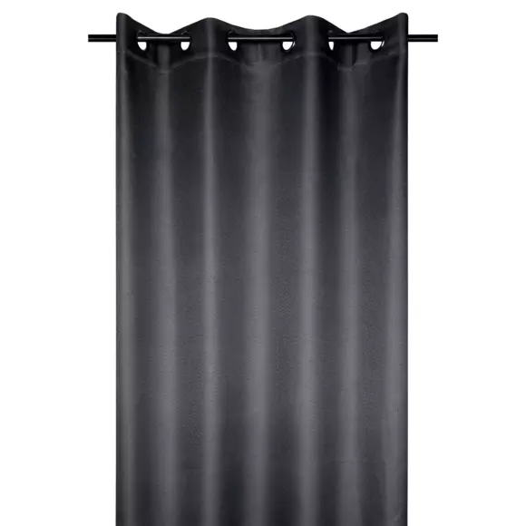 Cortina opaca (140 x 180 cm) Copenhague Gris antracita 3