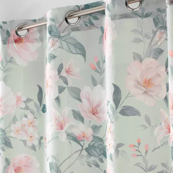 Visillo (140 x 240 cm) Alissia Verde menta 2