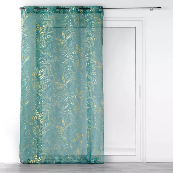 Voilage (140 x 280 cm) Belflor Vert émeraude 3