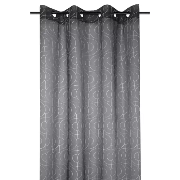 Visillo (140 x 260 cm) Lenny Gris antracita 3