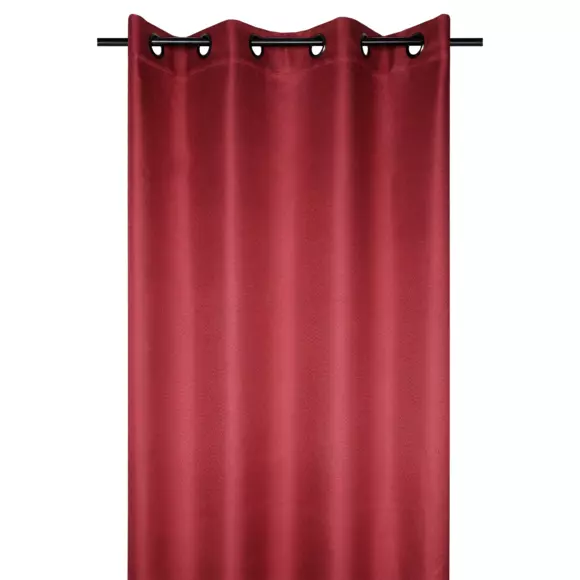 Rideau obscurcissant (140 x 180 cm) Copenhague Rouge foncé 3