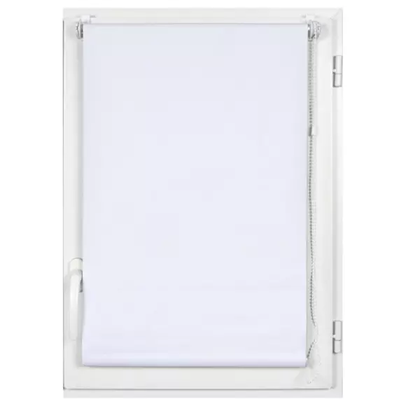 Store enrouleur occultant (75 x 180 cm) Uni Blanc 2