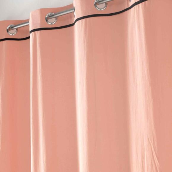 Cortina  semi-opaca algodón lavado (135 x 240 cm) Linette Rosa 3