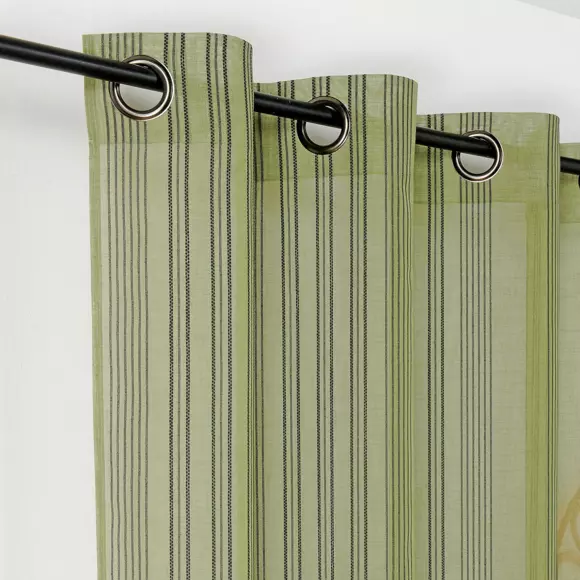 Voilage (140 x 280 cm) Escadi Vert 2