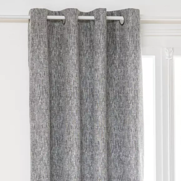 Rideau occultant (140 x 260 cm) Pio Gris foncé 2