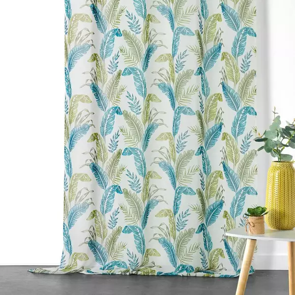 Voilage (140 x 280 cm) Flores Vert