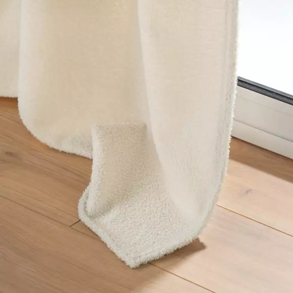 Rideau bouclette (140 x 240 cm) Wooly Ecru
