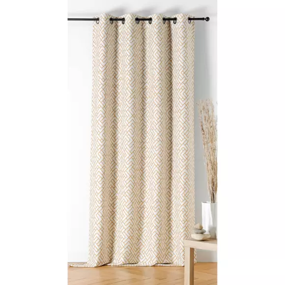 Cortina opaca aislante (140 x 240 cm) Artica Amarillo mostaza