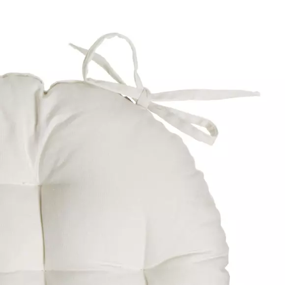 Cojín para silla  redondo Datara Marfíl 3