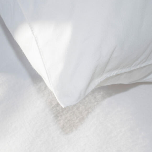 Set di 2 cuscino letto rettangolare Moelleux Antiacaro Bianco 2