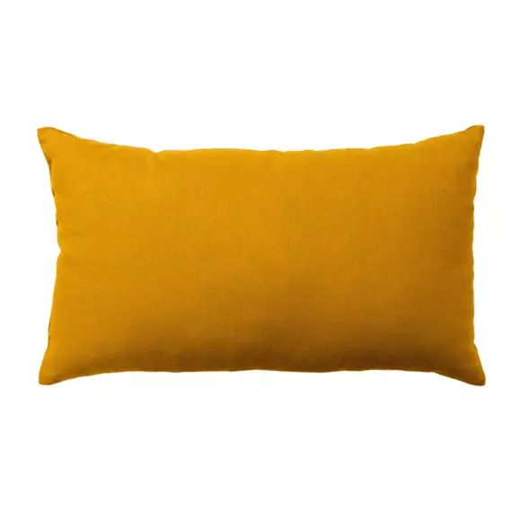 Coussin rectangulaire (50 cm) Etna Jaune moutarde 2