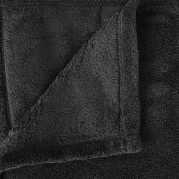 Plaid doux (150 cm) Tendresse Gris anthracite 127