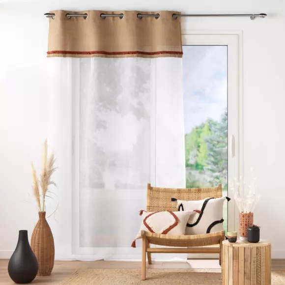 Coussin rectangulaire (50 cm) Malory Terracotta