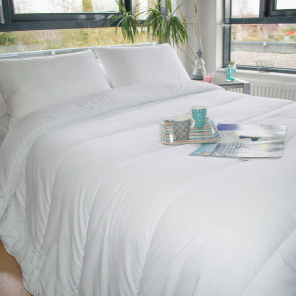 Antimilben Bettdecke (260 cm) Warm Weiß 3