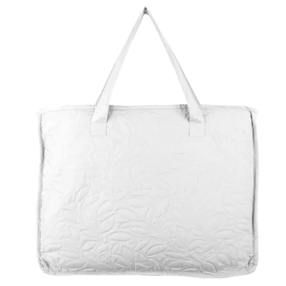 Couvre-lit et taies d'oreiller (260 x 240 cm) Cassandre Blanc 3