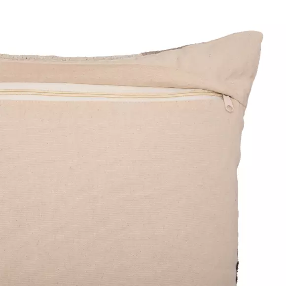 Coussin carré (50 cm) Orga Blanc 3