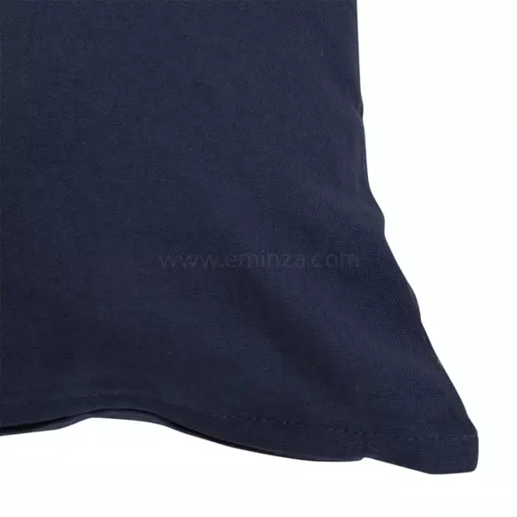 Coussin carré (40 cm) Etna Bleu marine 2