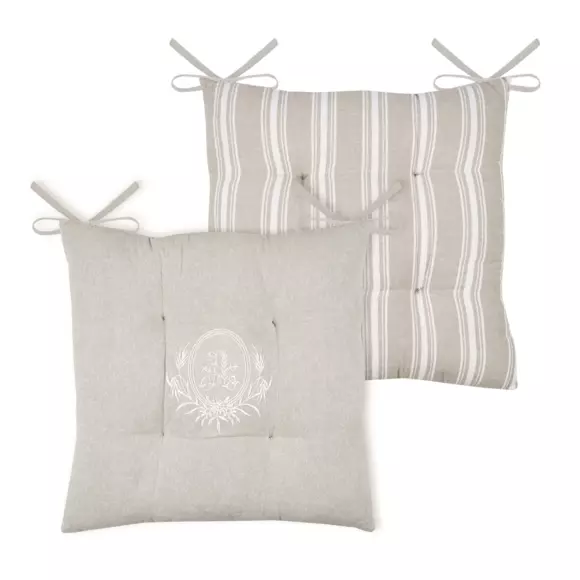 Coussin de chaise Adelaïde Beige 2