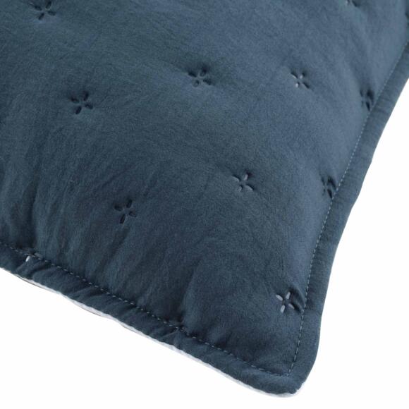 Fodera cuscino quadrato (60 cm) Mellow Chic Blu 3