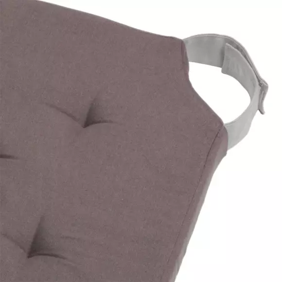 Galette de chaise scratch Duo Gris foncé 3