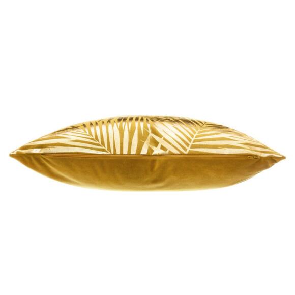 Cojín terciopelo (40 cm) Oro Tropic Amarillo ocre 3