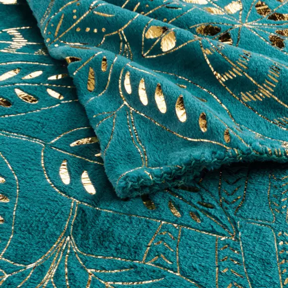Plaid suave (150 cm) Belflor Verde esmeralda 3
