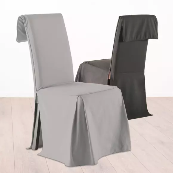 Housse de chaise Sylla Grise 3