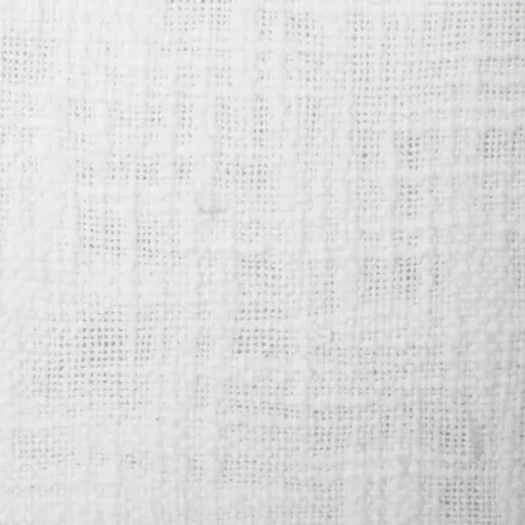 Funda para cojín (40 cm) Slub Blanco 3