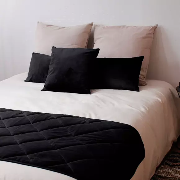 Cojín rectangular Nounours Negro 2
