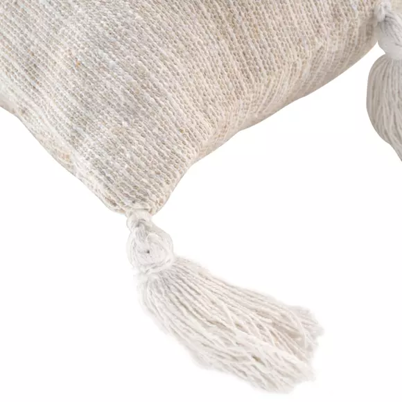 Housse de coussin carrée (40 cm) Ines Beige