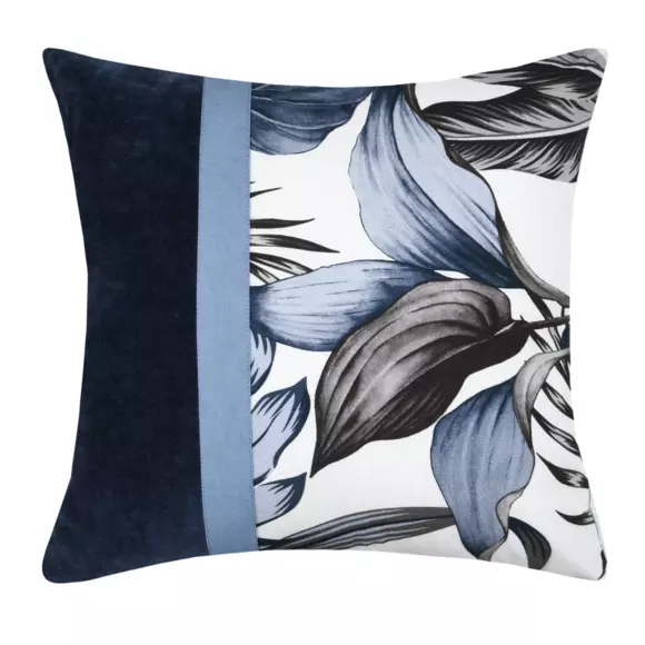 Coussin carré (40 cm) Paraiso Bleu 3