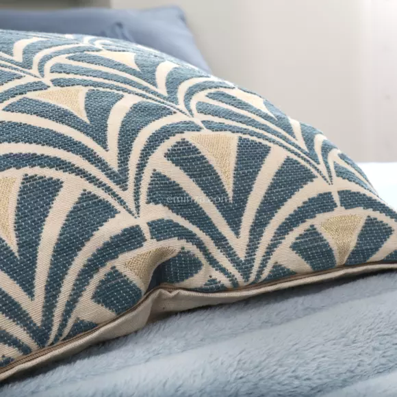 Housse de coussin carrée (40 cm) Dory Bleue 3