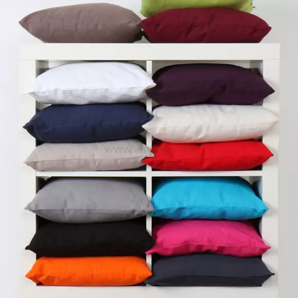 Coussin carré (40 cm) Etna Rose pâle 127
