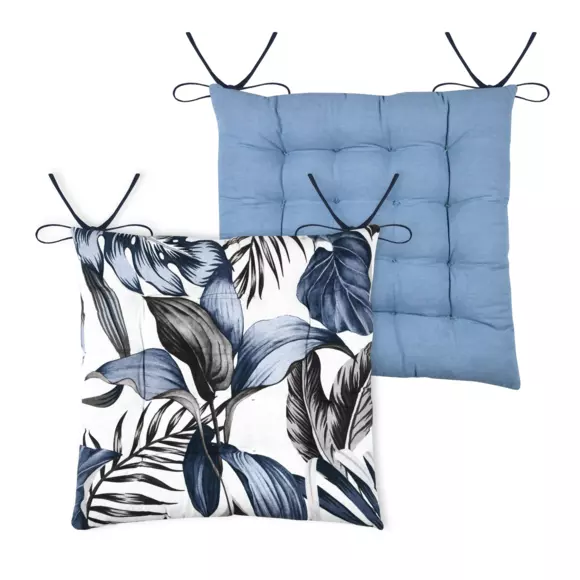 Stoelkussen Paraiso Blauw 2